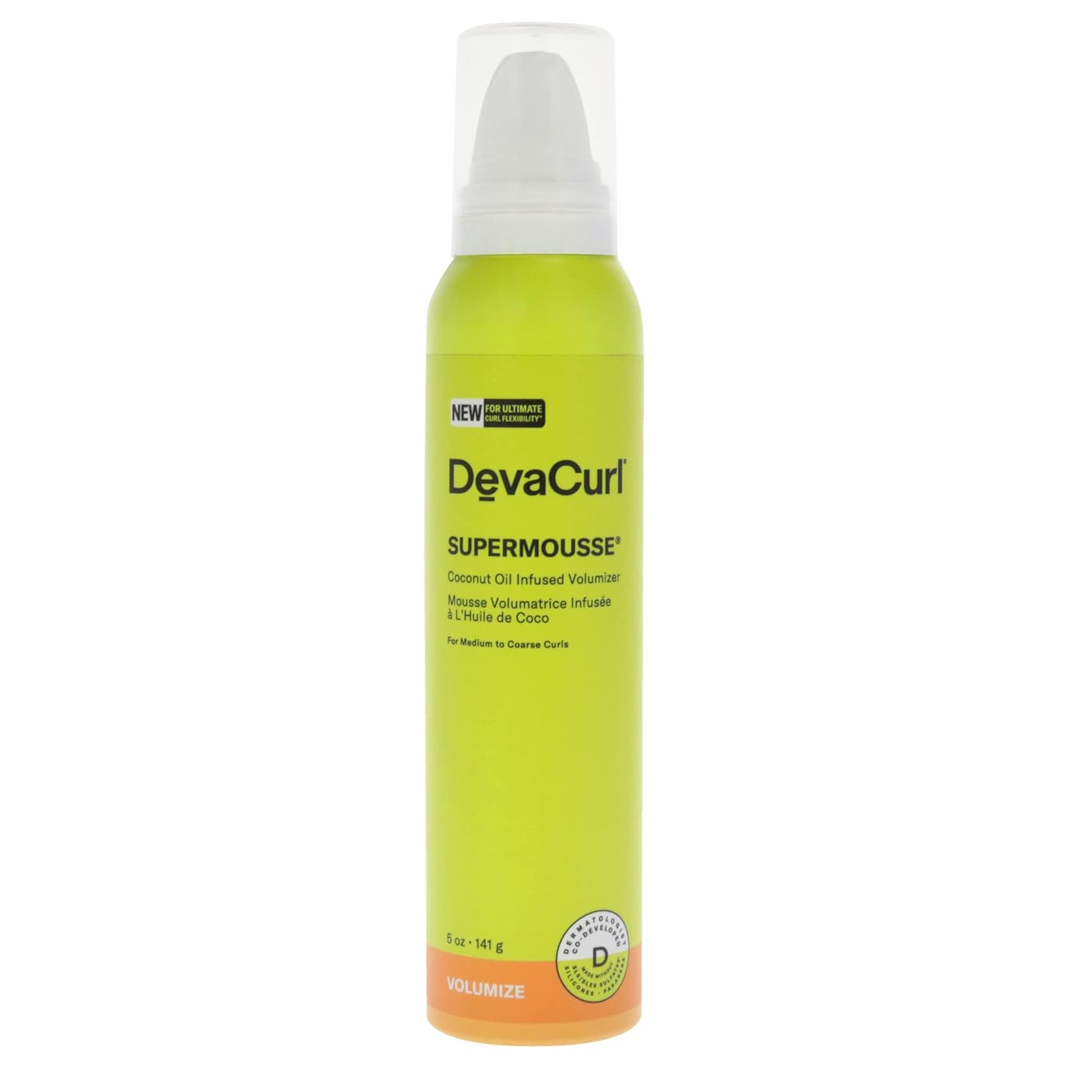 DevaCurl SuperMousse® Non-Crunch Volumizer, Superfruits, 5 fl. oz