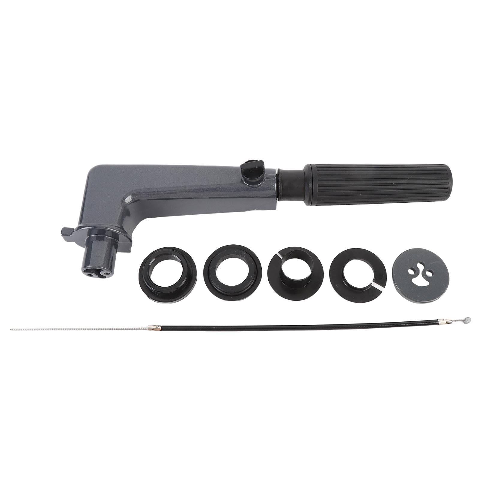 Generic Gruppo Maniglia Timone per Motore Fuoribordo per Impieghi Gravosi per Barche da 4 CV 5 CV con Facile Installazione per gli Appassionati di Mare