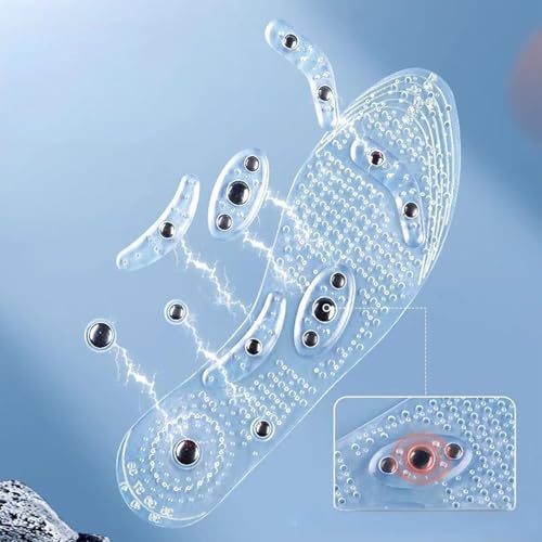 Plantillas magnéticas de terapia con masaje de silicona miniatura 3