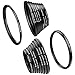Produktbild K&F CONCEPT 18 teiliges Filteradapter Set Kamera Objektiv Filter Metall Step Up Ringe 9er Step Down Ringe Set für Canon Nikon Sony Sigma Tamron