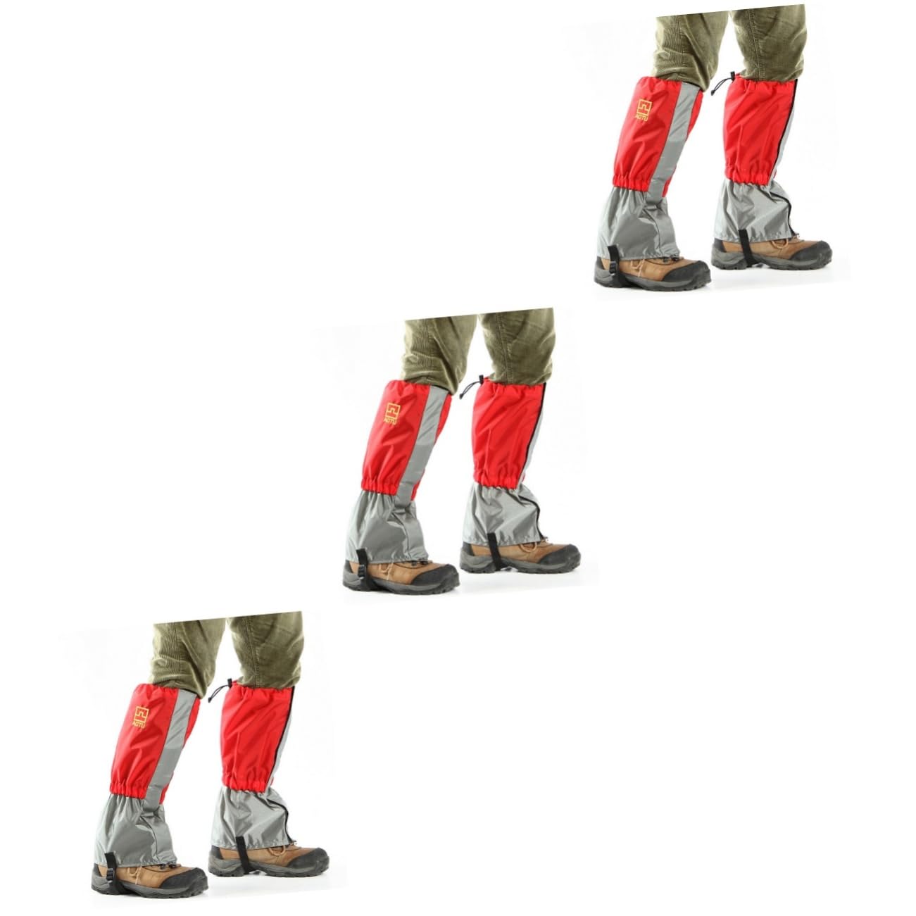 BESPORTBLE 3st Schneeschuh Gamaschen Schneegamaschen Wintergamaschen Damen Gamaschen Gamaschen Bein Gamaschen Wandergamaschen Schuhüberzüge Für Die Reise Knie Hoch Stiefel Reisen