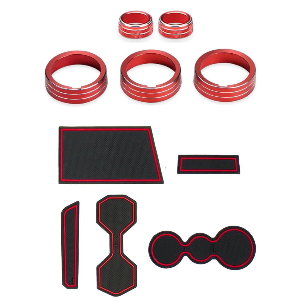 Amazon.com: Auovo Cup Holder Inserts Liners AC Knob Covers