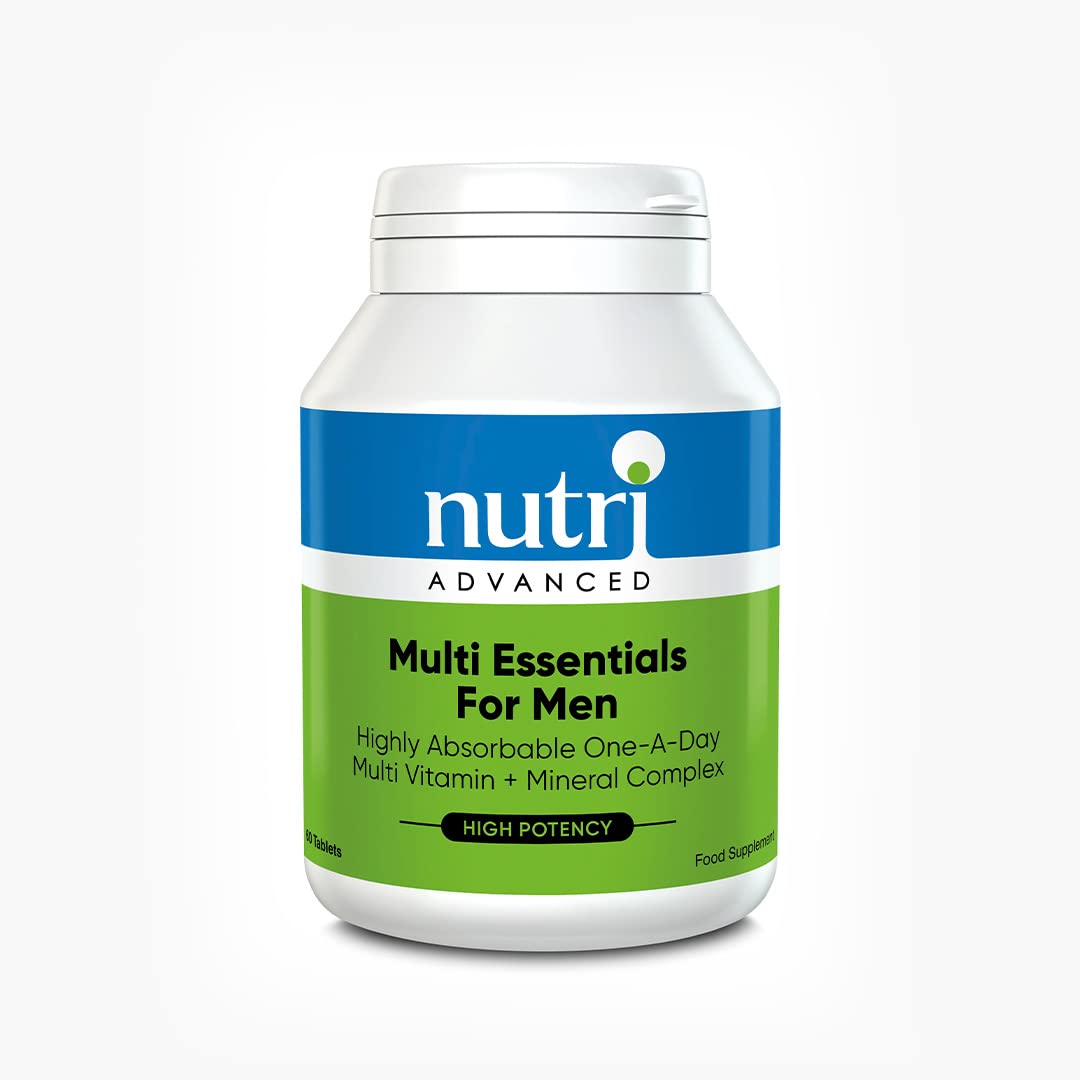 Nutri Advanced - Multi Essentials for Men Multivitamin - Vegetarian and Vegan - 60 Tablets