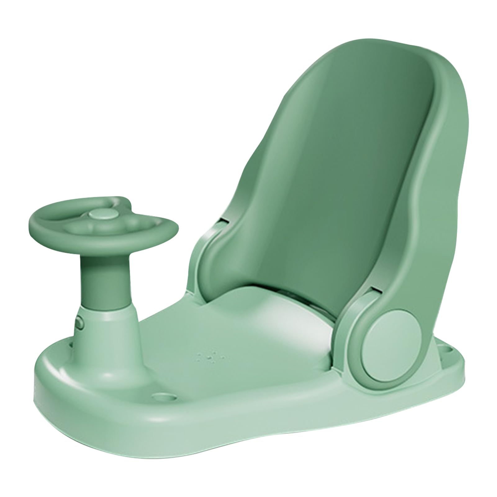 Asiento infantil para baño, asiento de baño plegable con ventosas