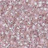 Light Pink Silver Lined (Db1335) Delica Myiuki 11/0 Seed Bead 7.2 Gram Tube Approx 1400 Beads