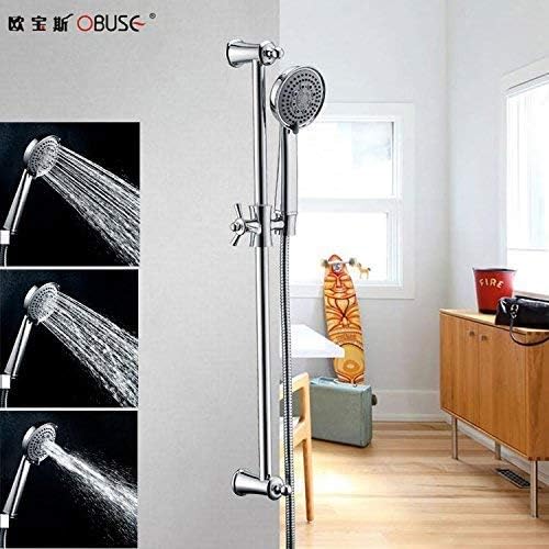 Shower Set Full Copper Shower Sprinkler, Hand Shower, Bathroom Shower Set,R31 Lifting Showerquality Assurance of Modern and Simple Classic Retro Luxury Home Decoration Bathroom