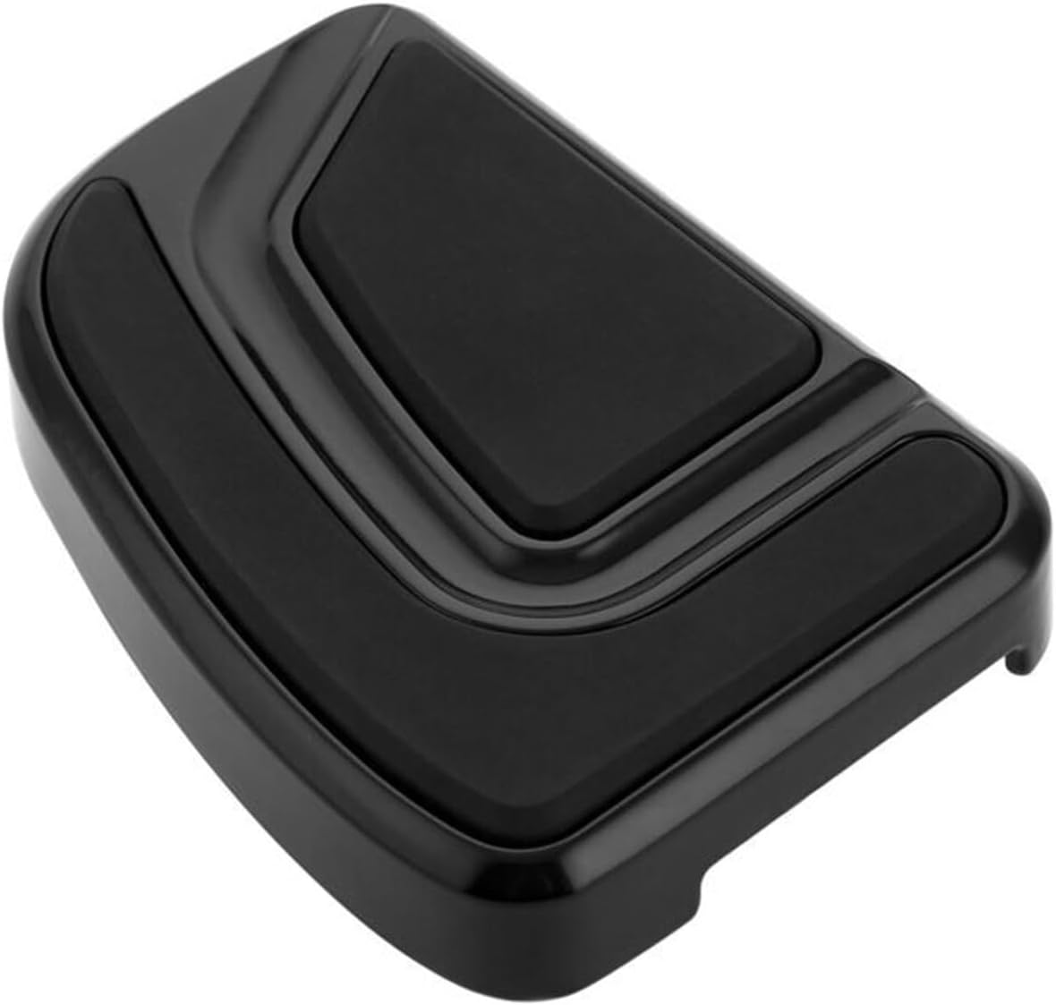 Motorcycle Large Brake Pedal Pad Compatible With Harle Road Street Tri Glide Fat Boy Deluxe Softail Springe Slim S FLSS FLHR FLTRX Airflow(B)