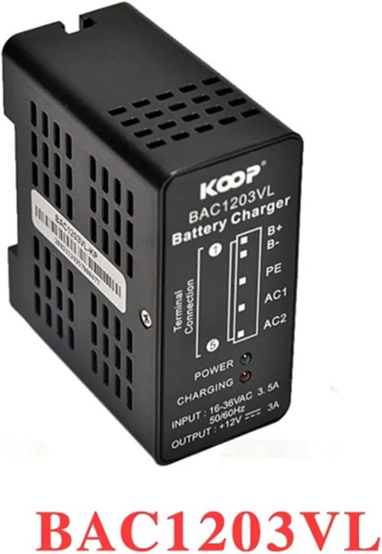 BAC1203VL-KP Mini Battery Charger Generator Set AC16-36 Floating Charger