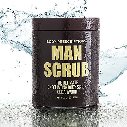 Body Prescriptions Body Scrub For Men- Ultimate Exfoliating Scrub Infused With Cedarwood thumb #4
