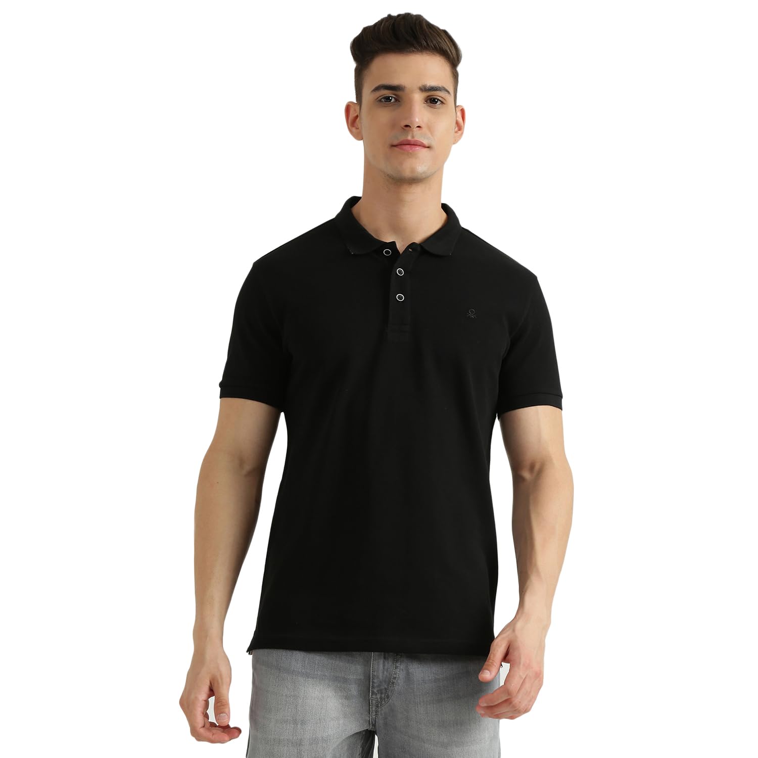 united colors of benetton Men's Solid Relaxed Fit T-Shirt-picture-39