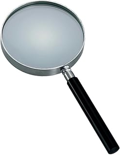 TRUSCO TL-PC100 Loupe with Handle, Lens Diameter 3.9 inches (100 mm), Magnification 0.08 inches (2.0 mm)