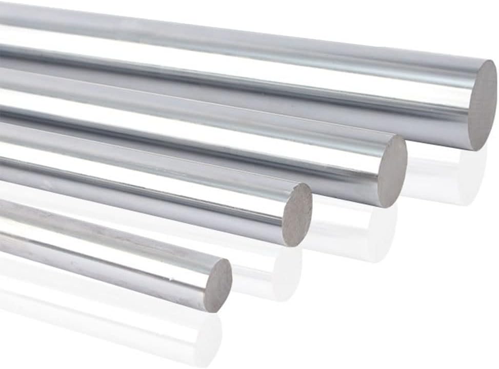 45# Steel Chrome-plated Rod Hard Shaft, 6 7 8 9 10 11 12 13 14 15 16mm Linear Smooth Shaft Piston Rod, 1m Long Rail Smooth Rod (Color : 1m, Size : Hard axle 18MM)