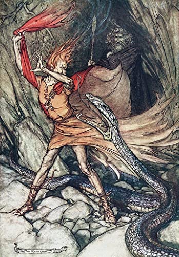 Affiche Toile Ohe Terrible Dragon décoration murale fantastique grand format pour bureau et salon