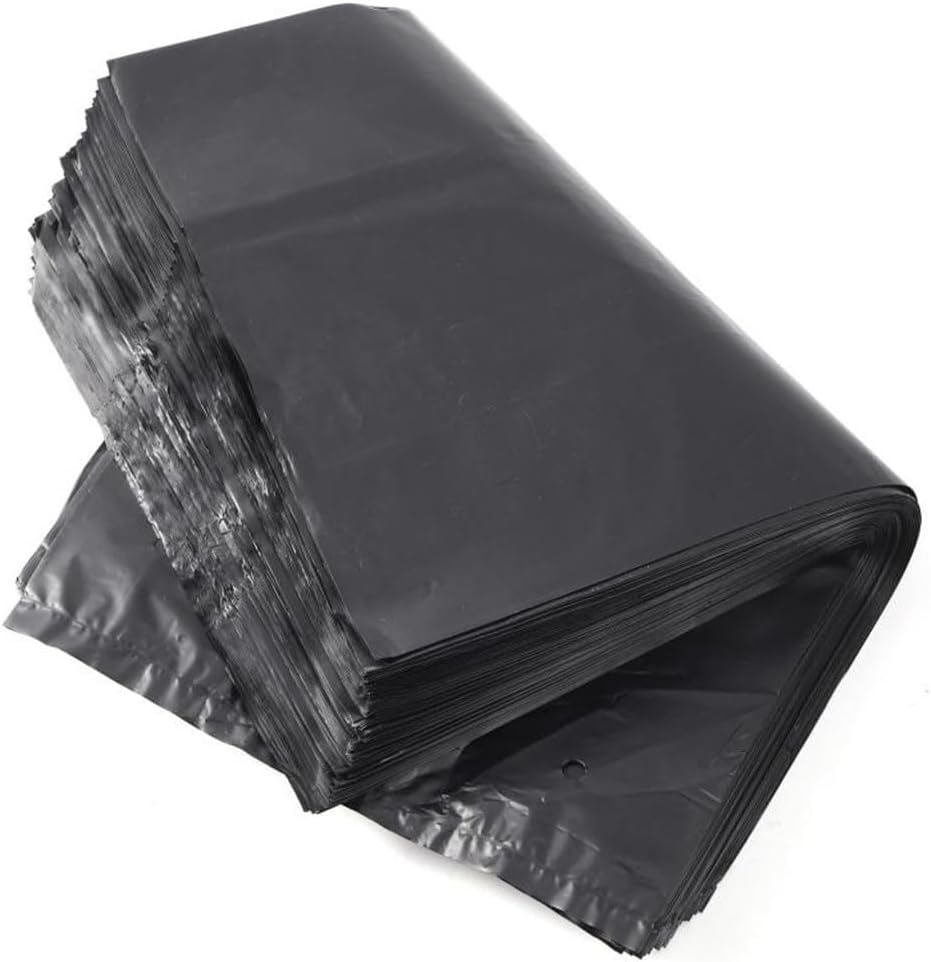 100Pcs Thicken Plant Grow Bags Seedling Pots Eco-Friendly Garden with Breathable Holes Black Planting Bags PE Nursery Bags(20X30-100PCS)