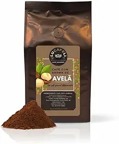 LUCAFELI Café Gourmet Aromatizado Avelã 100% Arábica Moído 250g