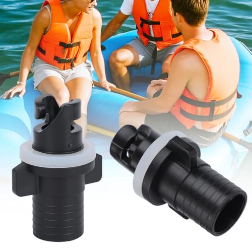 2 szt. Adapter do Pompki Kajaka Dmuchanego do Halkey-Roberts Zaworów, Adapter Pompki Deski SUP Dysza Zaworu Mocowanie Kajaka Dmuchanego