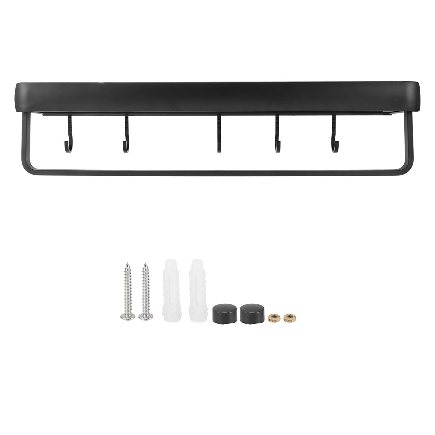 Jwthee Wall Mounted Shower Caddy Hanging Storage Baskets Floating Shelves for Wall Wall Mounted Storage Shelves Multifunctional Kitchen