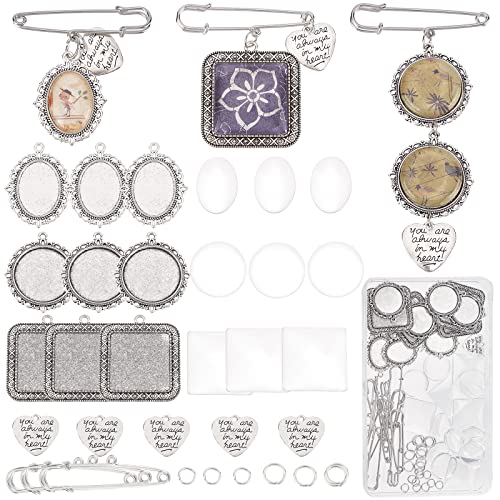 Pendentifs bouquet de mariage SUNNYCLUE pour immortaliser vos photos de famille le jour J