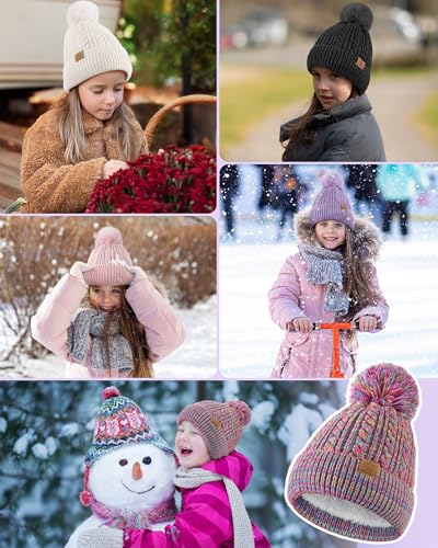 Toddle Winter Hat - Knit Toddle Beanie Kids Beanie Kids Winter Hat Girls - image 7