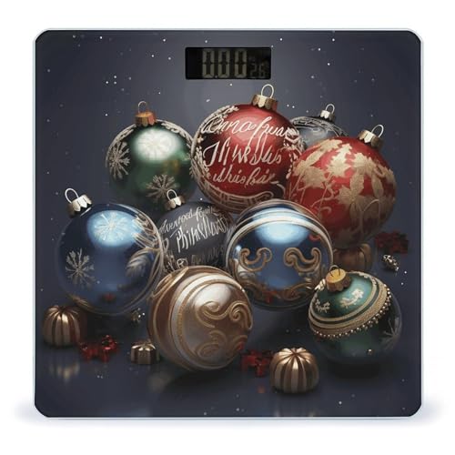 Báscula digital de baño con plataforma de vidrio templado miniatura 1