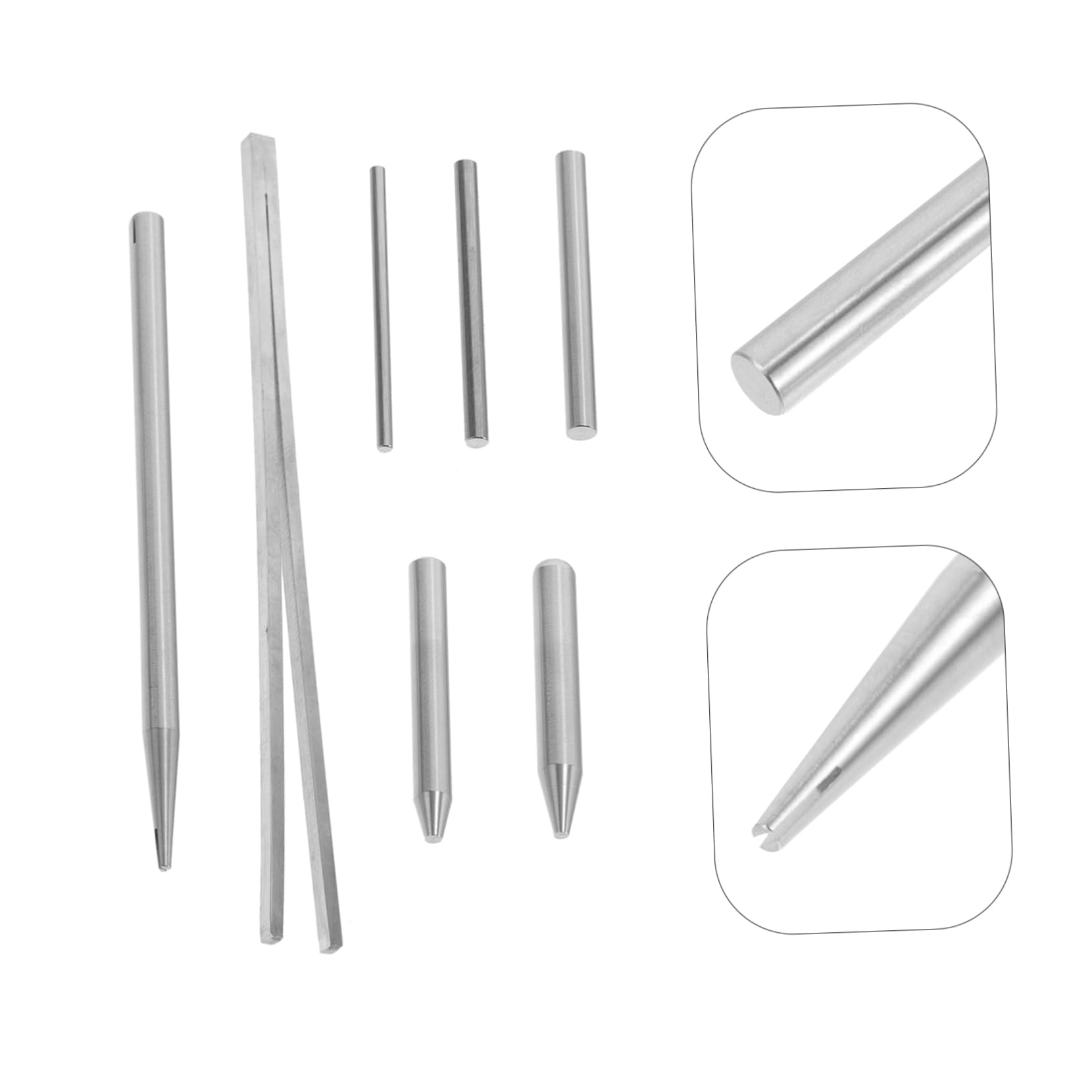 WHAMVOX 7pcs Metal Bending Accessories Stainless Steel Bending Tool Tool for Diy Metal Kit