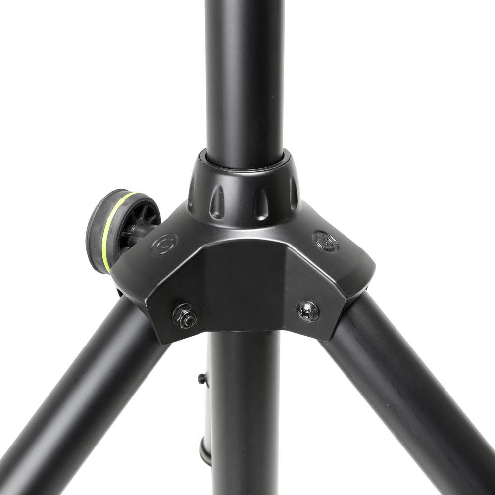 Gravity SP 5111 B - Supporto corto per casse da 35 mm, Alluminio Nero