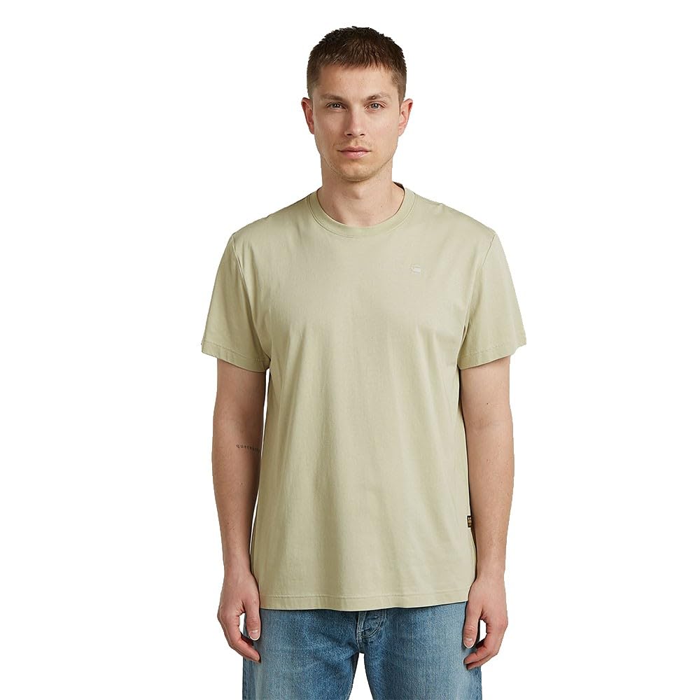 G-Star Men's Base-S T-Shirt Beige (Kit D16411-336-114) XL