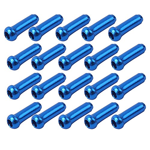 50Pcs/Lot Aluminum Alloy Mtb Bike Bicycle Brake Cable Tips Crimps Bicycles Derailleur Shift End Caps Core Inner Wire Ferrules #TOP3