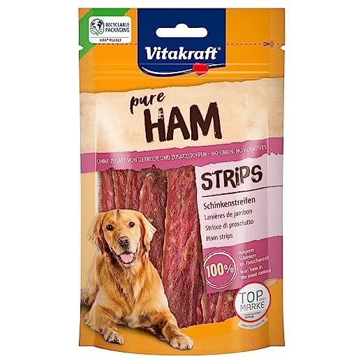 Vitakraft Pure Schinkenstreifen für Hunde