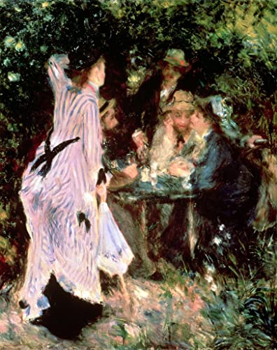 Tableau sous les arbres de Renoir pour une ambiance poétique