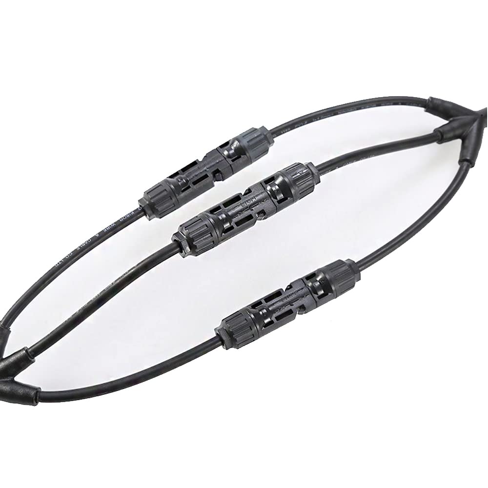 mc4コネクター y型並列用 mc4ケーブル ソーラーパネル並列接続 Amazon | MC4コネクター Y型並列用 MC4ケーブル ソーラーパネル並列