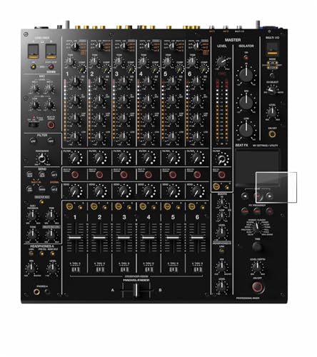 upscreen Screen Protector Film compatible with Pioneer DJM-V10-9H Glass Protection, Extreme Scratch Resistant, Clear