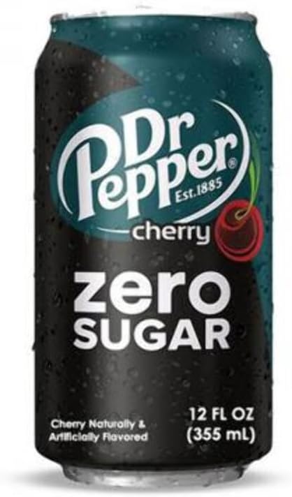 Dr. Pepper Cherry Zero Sugar Can 355ML - U.S Edition