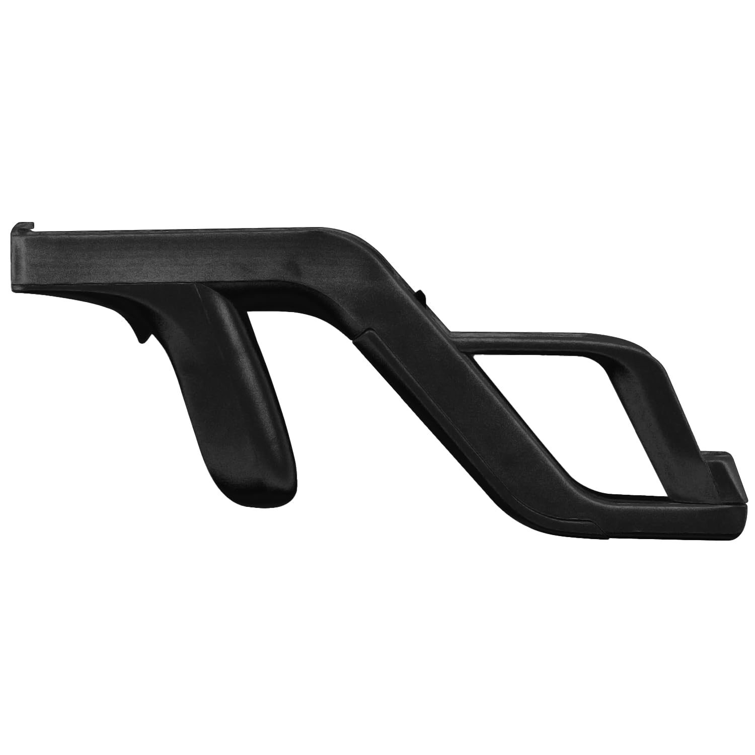 OSTENT Light Gun Attachment for Nintendo Wii/Wii U Remote Nunchuck Zapper Shooting Games Color Black