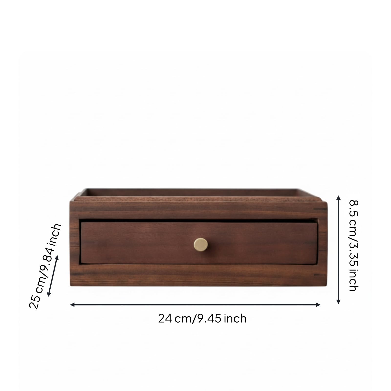 Organisateur Sachets Thé Compact, 24,0 X 25,0 X 8,5 Cm Une Couche