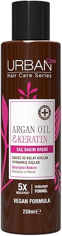 Urban Care Argan Yağı & Keratin Kolay Kırılan Yıpranmış Saçlara Özel Saç Bakım Kremi 250ml