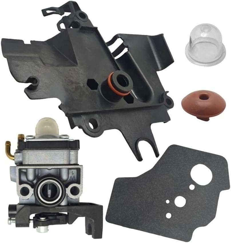 Carburetor Carb Gasket Shroud Primer Bulb Check Kit Fit For HHT35S Lawn Mower Engine Motor Part