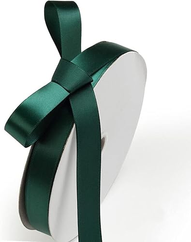 Miniatura 3 de Langeo - Cinta de tela, 100 yardas, 0.8 in de ancho, cinta de envoltura de regalos, cinta decorativa de vacaciones, cinta de envoltura de caja de