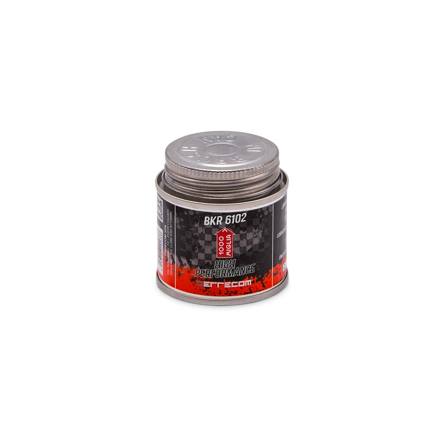 1000 Miglia BKR 6102 Lubrificante Catena Bici High Performance, per Tutte le Stagioni e Condizioni Atmosferiche, Barattolo All-In-One da 60 ml con Pennello incluso