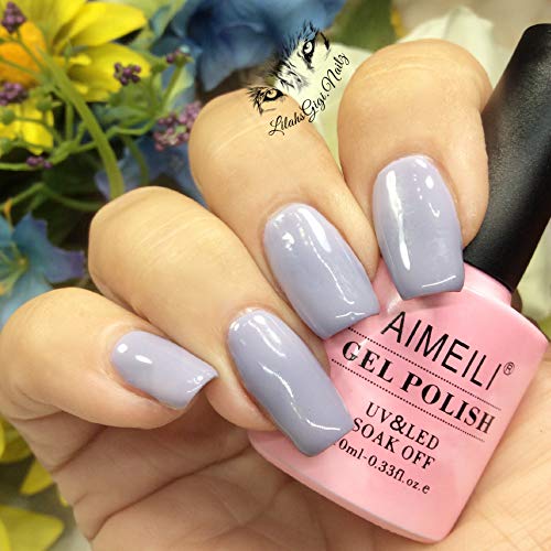 Esmalte de Gel UV LED AIMEILI Soak Off 10ml miniatura 2