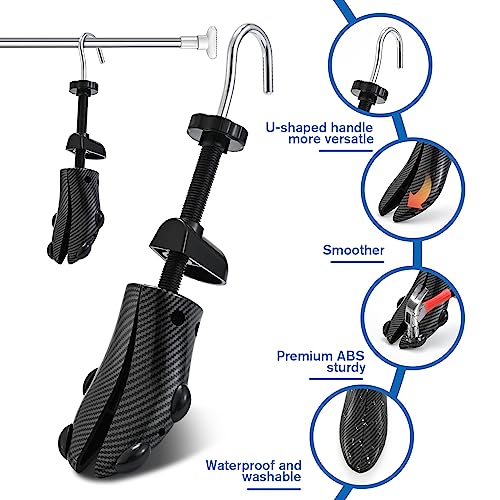 Jjdparts JJDPARTS01 Shoe Stretcher, Pair 4-Way Shoe Expander Widener Shoe Tree Extender Spiral Pattern For Women And Men thumb #1