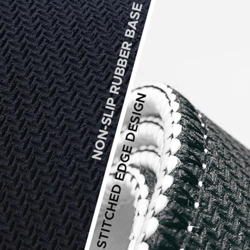 Image of White Canyon Map Stitched Mousepad (12x32) for Laptop, Desktop, PC and Gaming Deskmat (Stitched White 2.O, XL)