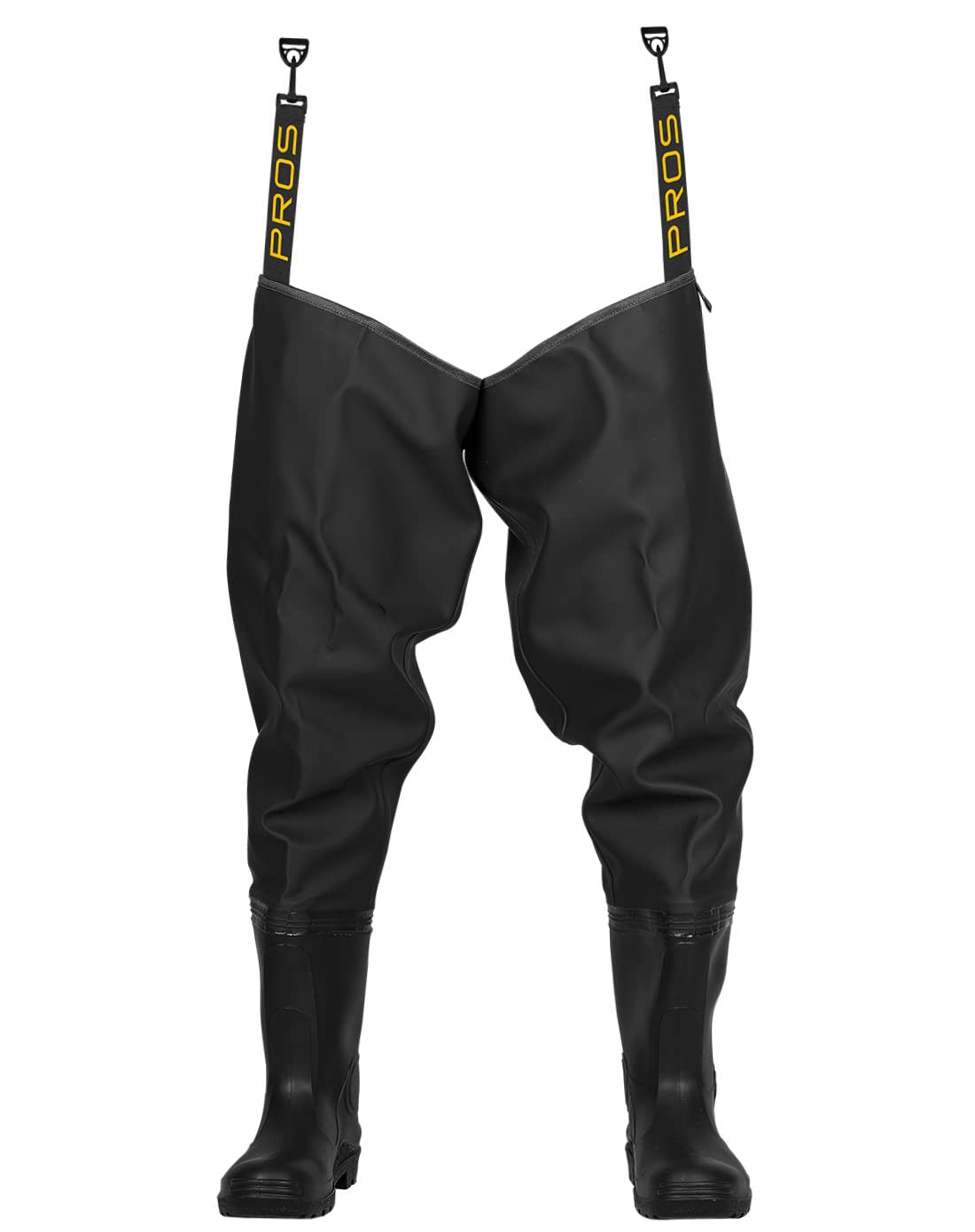 PROS Waterproof Thigh Waders Standard Black UK 11 / EU 46