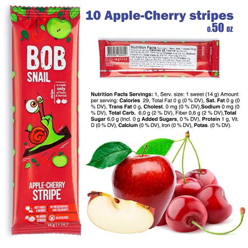 Bob Snail Healthy Fruit Snacks For Adults & Kids #TOP4