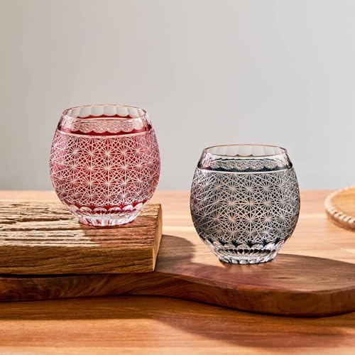 LUGUFON 切子グラス ペア350ml