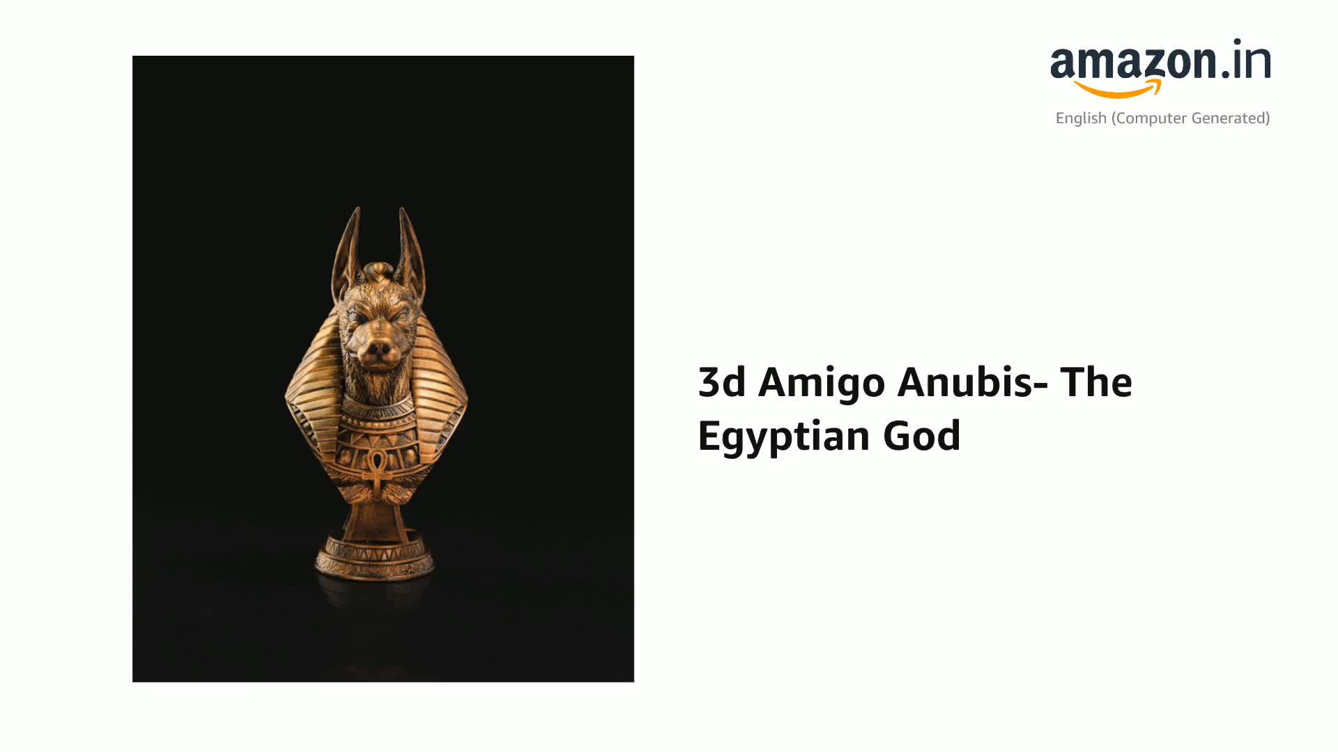 Buy 3d Amigo Anubis- The Egyptian God Online at Low Prices in
