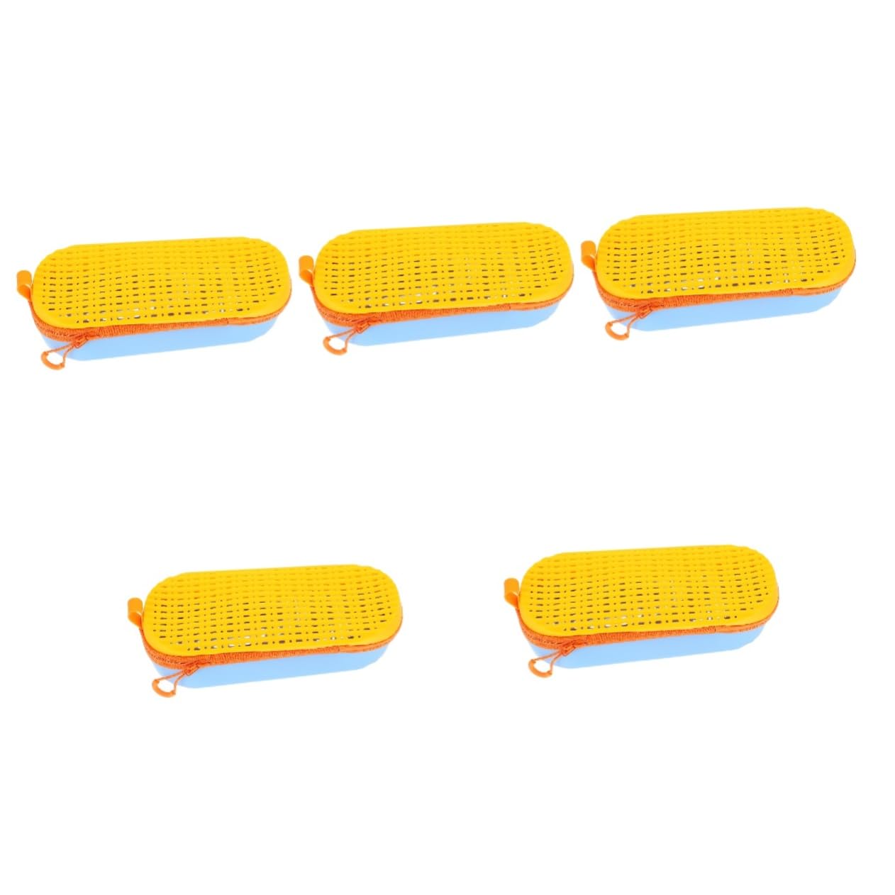 VANZACK 4 Stück Schwimmbrillen Aufbewahrungsbox Brillen Tragetaschen Schwimmbrillen Caryying Boxen Aufbewahrungsboxen Brillenbehälter Silikon Brillenetuis