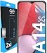Produktbild S.E für Samsung Galaxy A14 5G Schutzfolie - 2x Folien im SET aus Deutschland,Installationshilfe, Staub/Blasenfrei, A14 Folie TPU Technologie, Samsung Galaxy A14 5G Folie