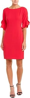 KARL LAGERFELD Women's Tulip Sleeve Crepe Dress - Buy now