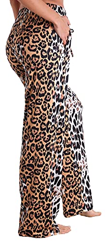 Image of X-Image Women Comfy Casual Pajama Pants with Pockets & Drawstring